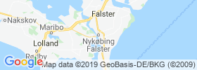 Nykobing Falster map